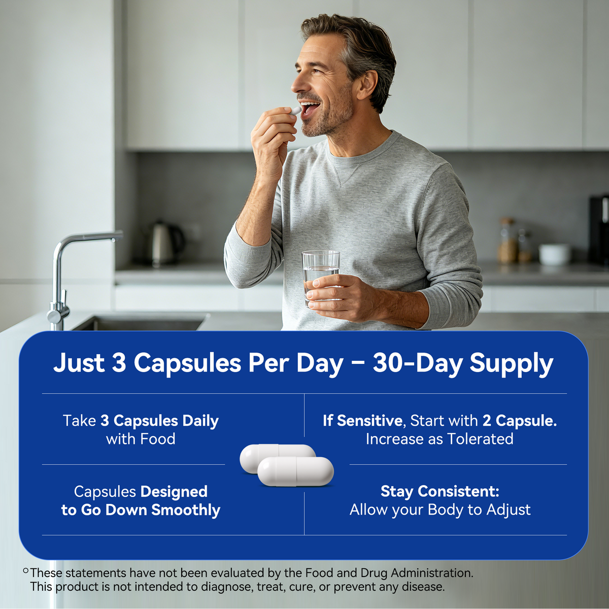 TJIKKO Men’s Vitality Complex – Ashwagandha 800mg, Vitamin B Complex, Maca, L-Theanine – Energy, Stress Support, Testosterone Support, Mood & Focus – 90 Capsules, 30 Day Supply (multivitamin for man)